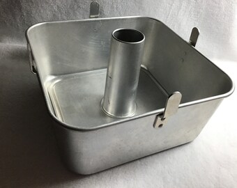 Angel Food cake Square Baking Pan Worthmore 9x9x4