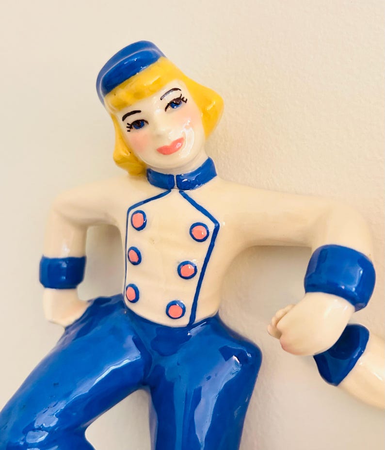 Vintage Dutch Boy and Girl Ceramic Wall Plaques - Etsy