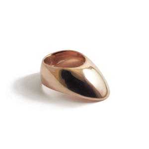 Vermil Archery Thumb Ring - Lotus Bronze - Protective Gear for Thumb Draw in Traditional Archery