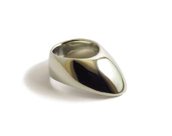 Vermil Archery Thumb Ring - Lotus Silver Plus - Protective Gear for Thumb Draw in Traditional Archery