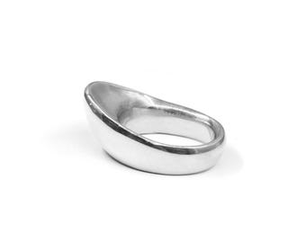 Vermil Archery Thumb Ring - Turkis Silver Plus - Protective Gear for Thumb Draw in Traditional Archery