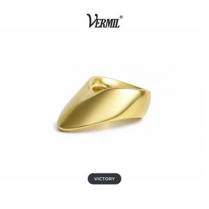 Archery Thumb Ring - Traditional Thumb Draw, Protective Gear - Victory Brass By Vermil