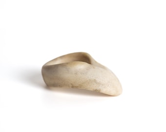 Vermil Archery Thumb Ring -  Victory Moose Antler - Protective Gear for Thumb Draw in Traditional Archery