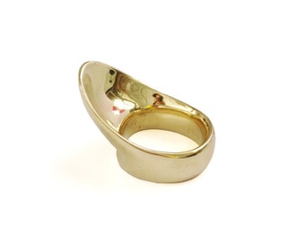 Vermil Archery Thumb Ring - Classic Brass - Protective Gear for Thumb Draw in Traditional Archery