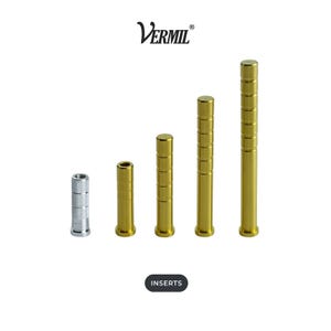 Arrow Point Adapters - Screw-In Point Fitting, FOC Weight Tuning - Arrow Inserts By Vermil