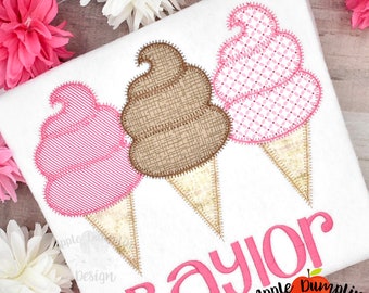 Cotton Cluster with Bow Embroidery Applique Design ***INSTANT DOWNLOAD