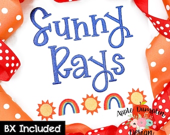 ◆感+。:.゜(✿˘艸˘✿):.。+゜謝◆ Sunny Rays, PLUS 2 Mini Embroidery, Complete Alphabet
