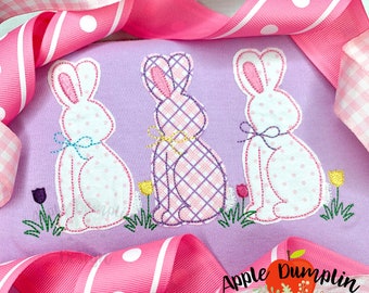 Bunny Mini Machine Embroidery Instant Download Easter | Etsy