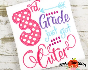 Download 3rd Grade Applique Etsy