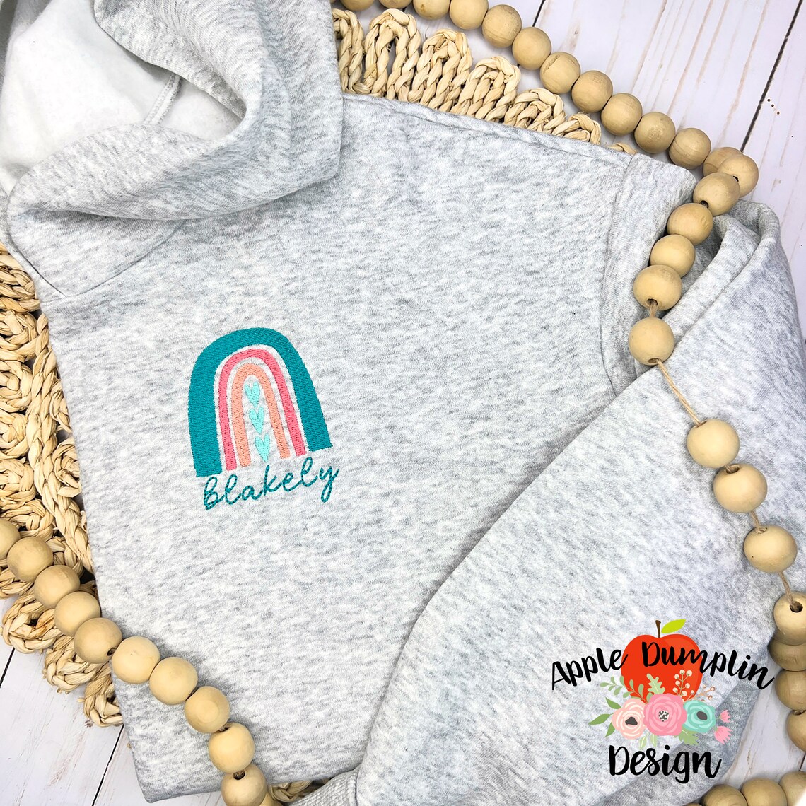Mini Rainbow Machine Embroidery Instant Download Monogram - Etsy