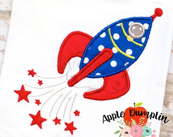 6x10 Instant Download Rocket 5x5 4x4 8x8 Boy Applique Astronaut Applique Zigzag Applique Design 5x7 Space Applique