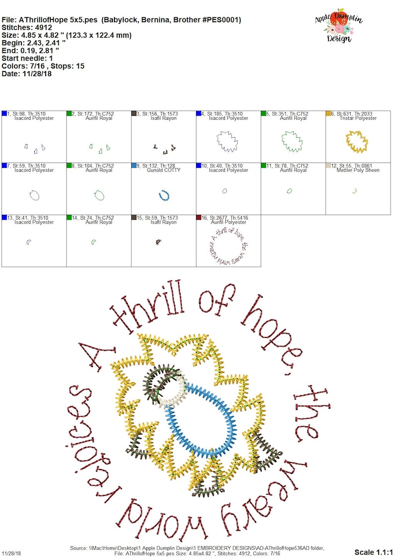 Baby Jesus 6x6 8x8 Zigzag Stitch,Applique Design Instant Download Machine Embroidery 5x5 A Thrill of Hope