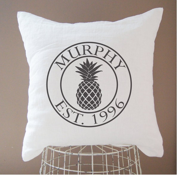 Pineapple Pillow Etsy