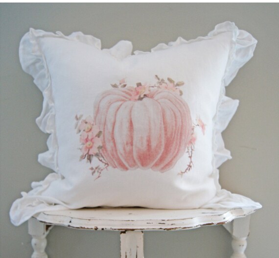 pink pumpkin pillow