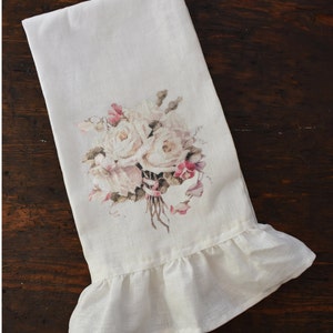 Shabby chic hand towels deals
