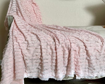 Pink Ruffle Ruffled Romantic Photography Prop