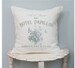 French Country Pillow Cover, Personalized Home Decor, Cottage Chic, Shabby Linen Cushion, French Antiques. 