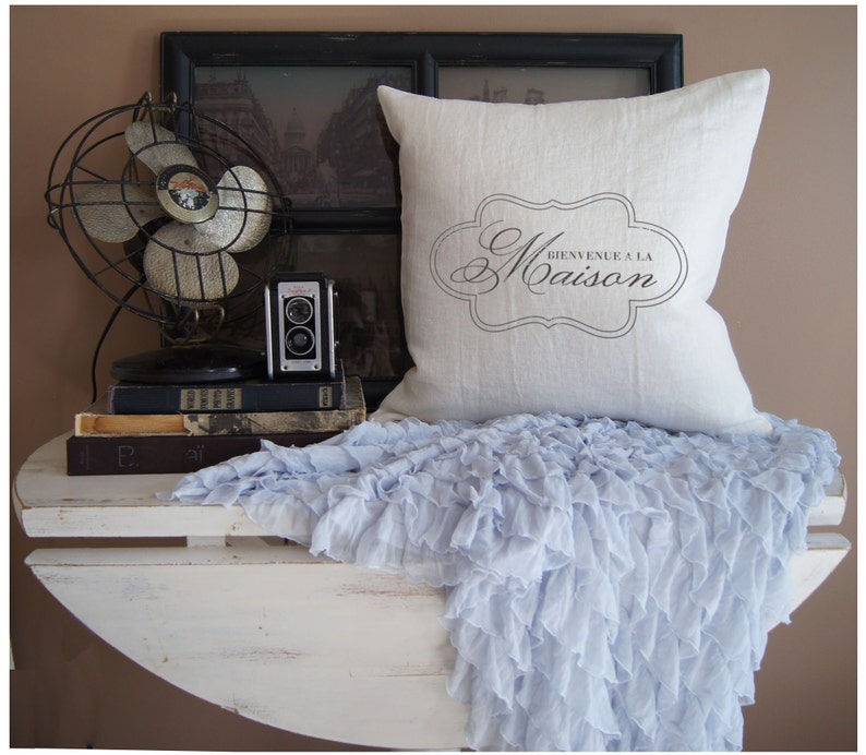 French Country Maison Pillow. Vintage French Pillow. French French Country Maison Pillow. Vintage French Pillow. French