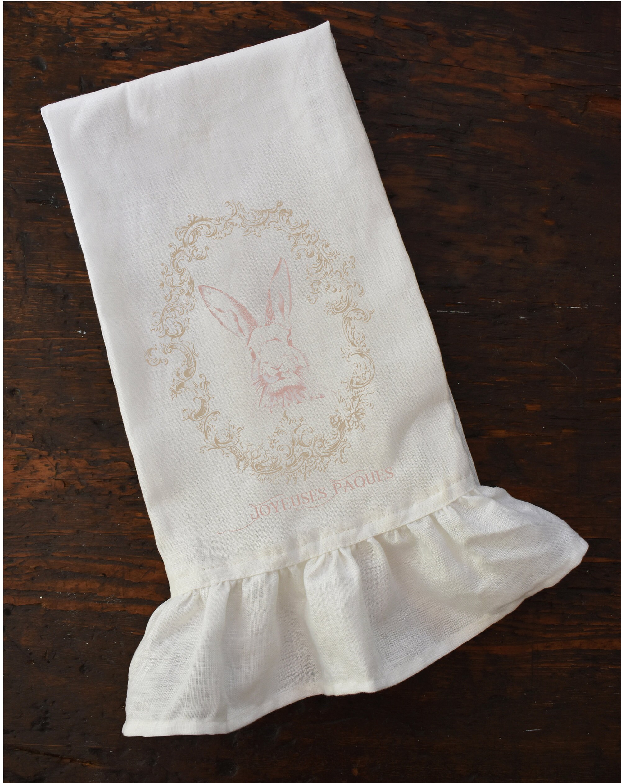 Fernville Creations - Bunny & Deer Easter Fingertip Towel and Hostess Gift