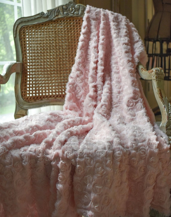 Pink Fur Throw. Elegant Throw. Photography Prop. Romantic Etsy