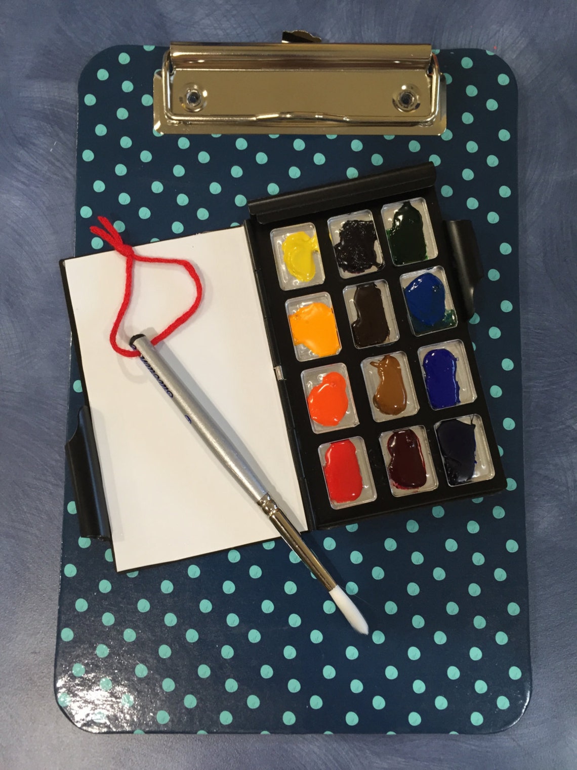 Handmade Pocket Watercolor Palette