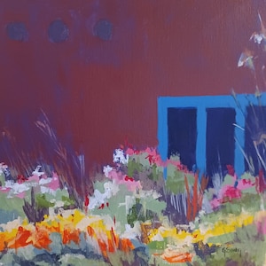 Original Acrylic Painting - Flowers