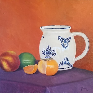 Original Oil Painting -- Still Life Study