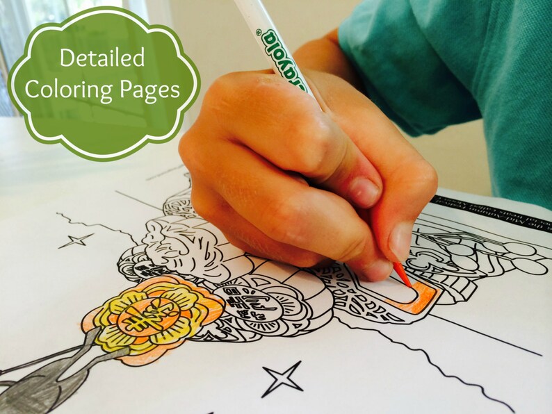 Chinese New Year Coloring and Dot-to-dot Activity Pages - Etsy