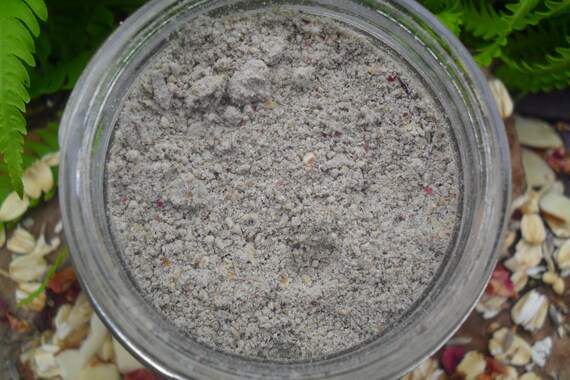 Dildo white almond oatmeal facial scrub