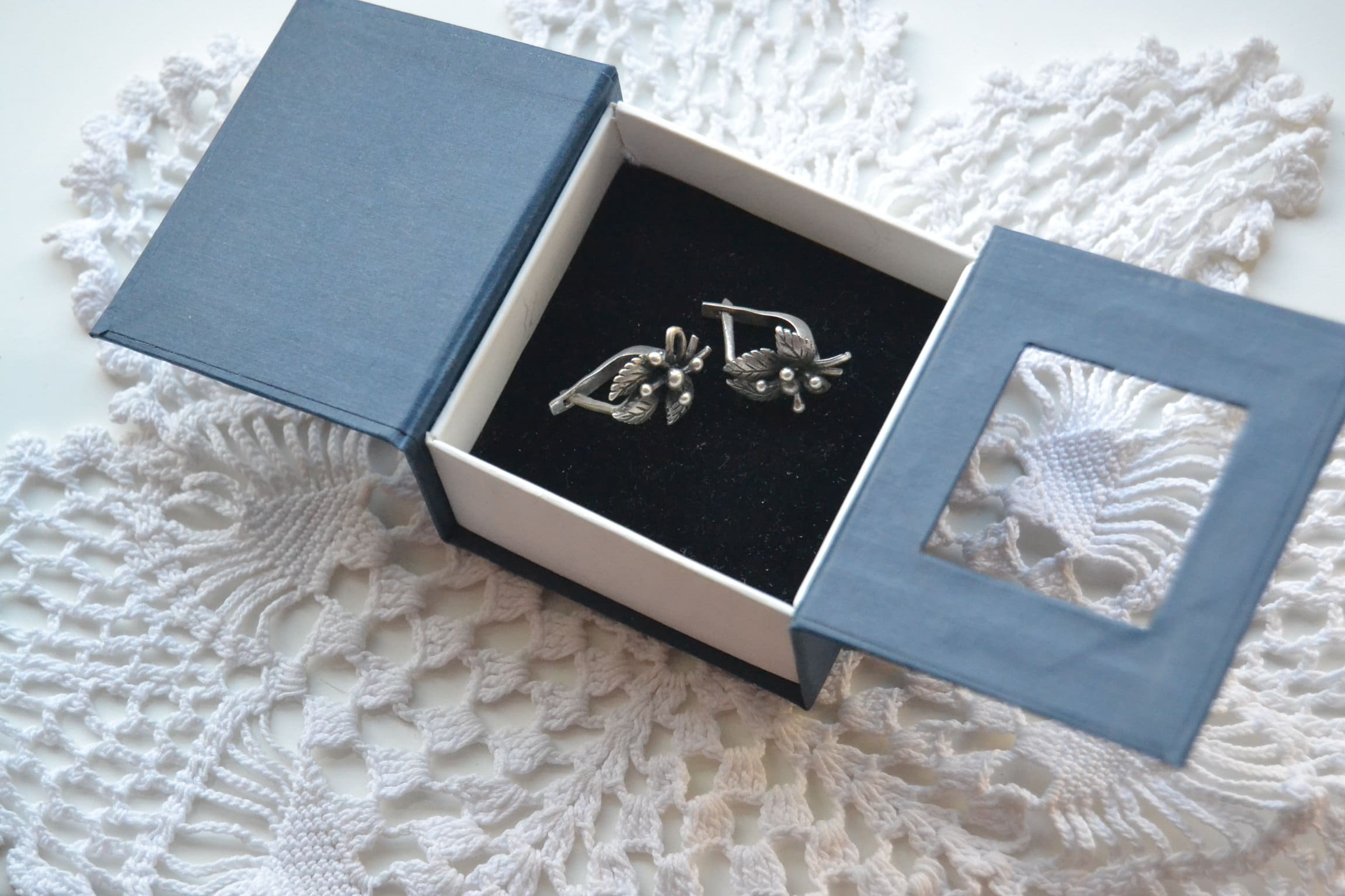 Timeless Silver Vintage Earrings main image 1