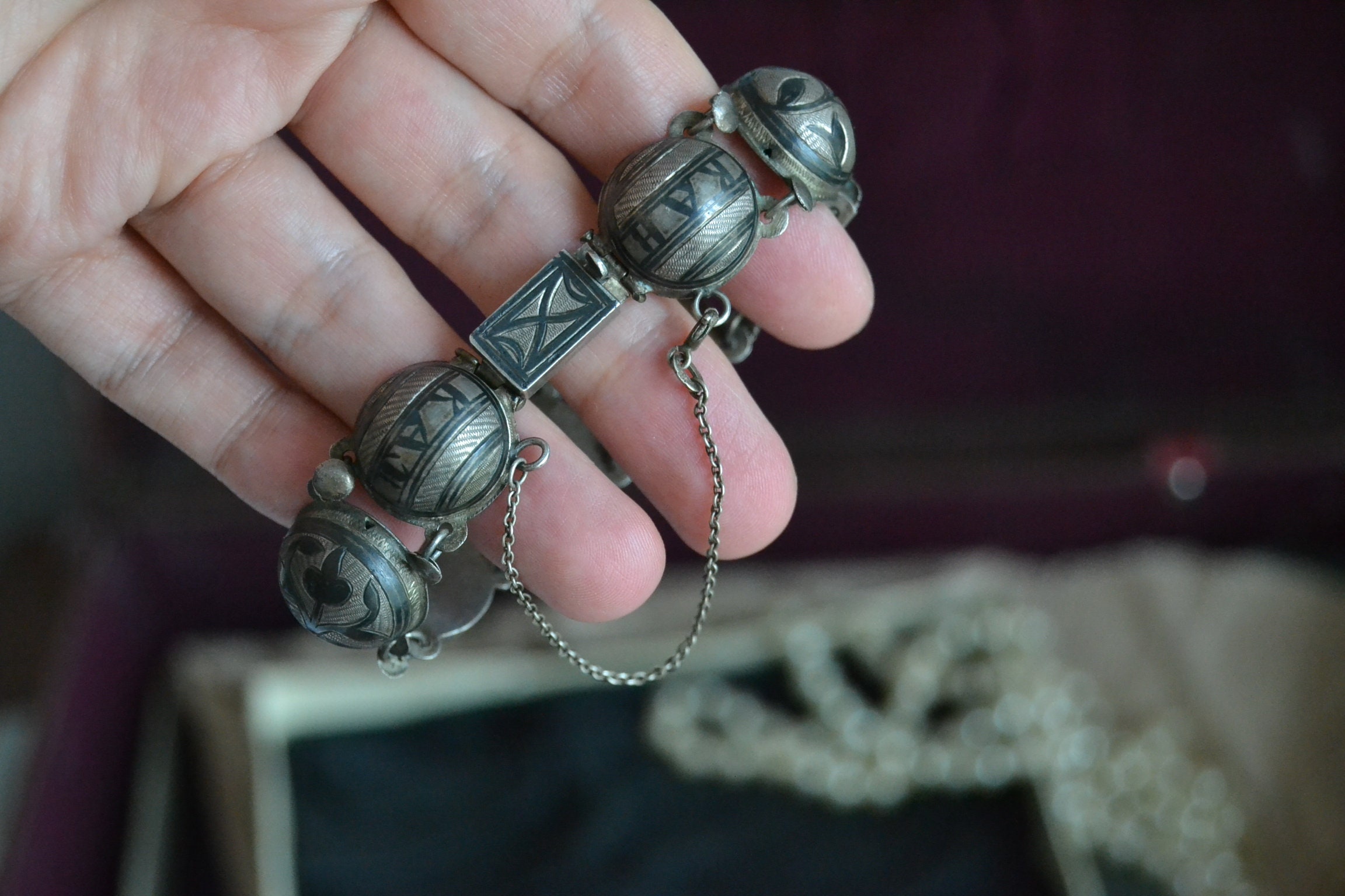 Rare Antique Imperial Russian Silver 84 Bracelet Russian Etsy