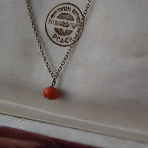 Antique coral charm, Natural coral charm, One of a kind assembled jewellery, Antique coral jewellery, Hallmarked Soviet silver jewelry
