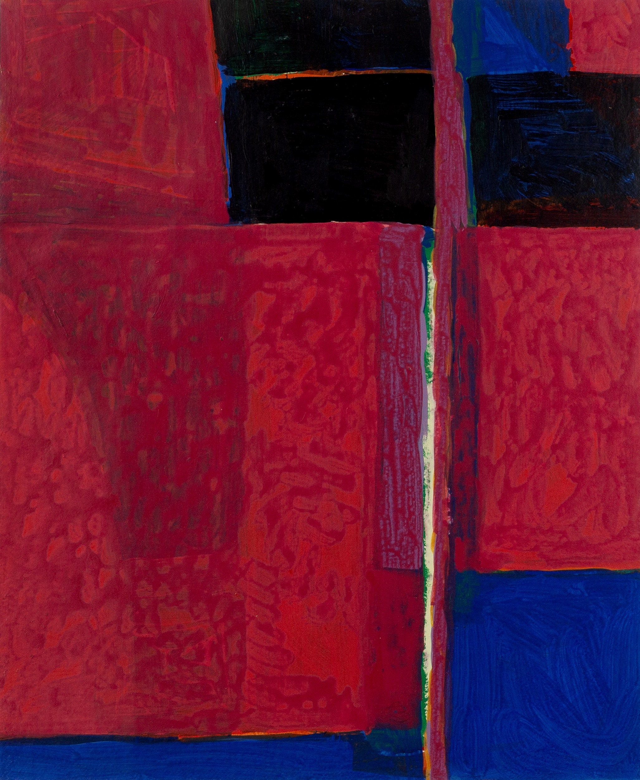 Frank Beanland, peinture originale, art britannique moderne, ColourCoveArt, décoration de salle de séjour