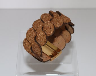 TEXTURE CORK BRACELET