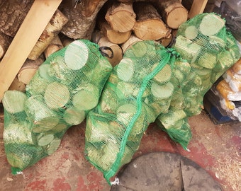 Bits and Bobs - Kiln Dried Birch Logs under 20cm for smaller fires, chimeneas and fire pits