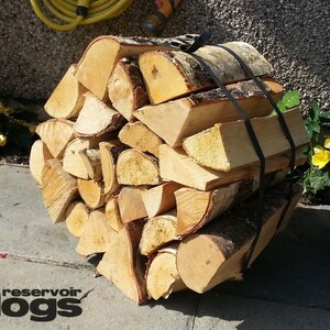 Wheel of Logs 20kg of Premium Kiln Dried Silver Birch - Etsy