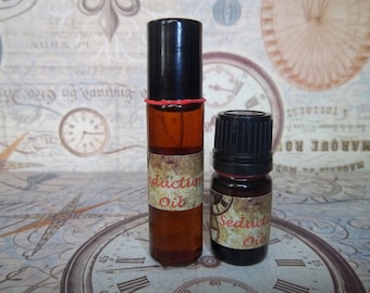 Aromatherapy Seduction Essential Oil Blend with Gemstone and Color Therapy