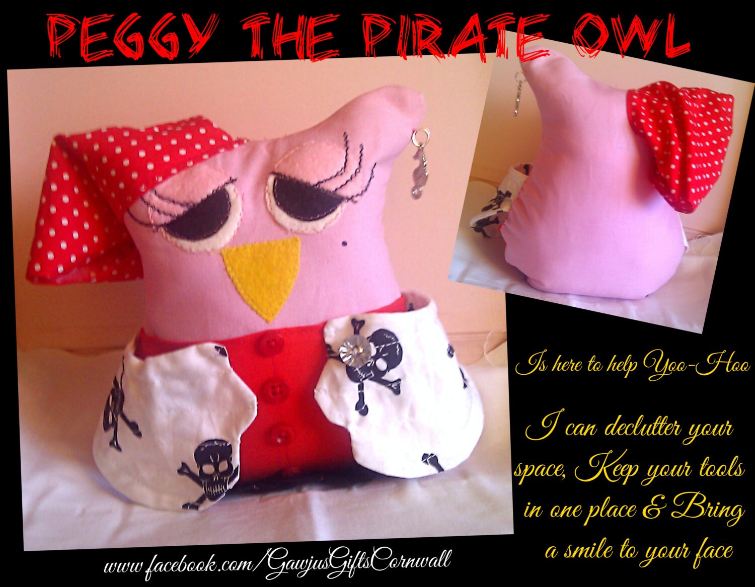 Novelty Desk Tidy/tool Tidy Quirky Owl Desk Holder Novelty Etsy UK