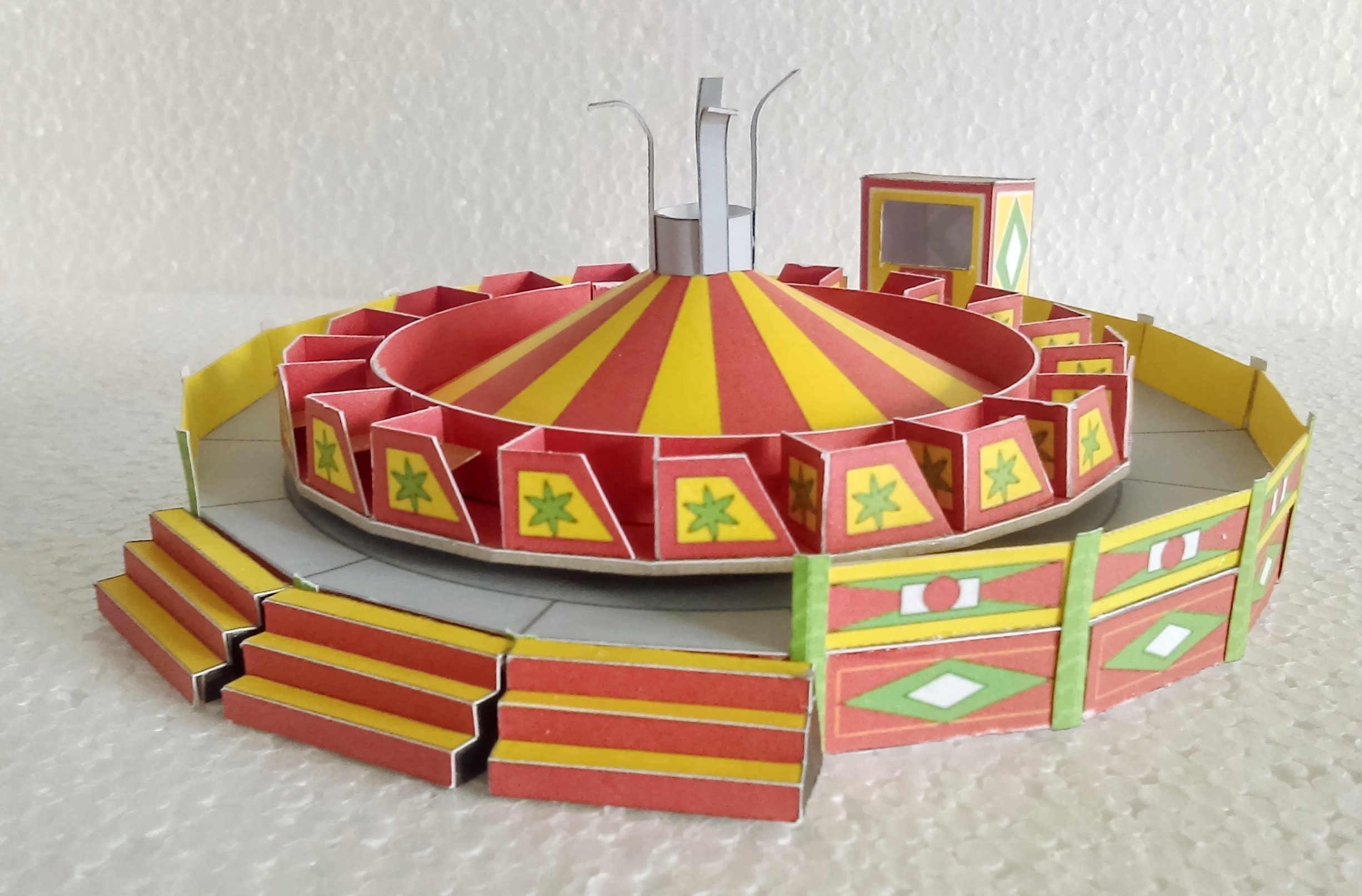 OO Scale Satelite Ride Card Model Kit PDF Digital Download - Etsy