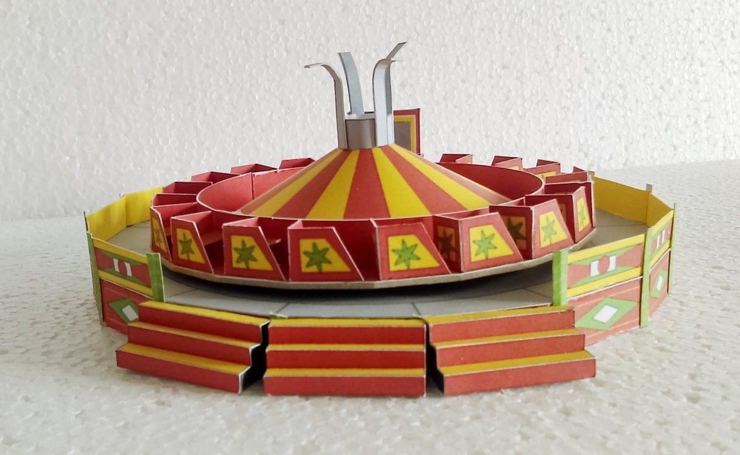 OO Scale Satelite Ride Card Model Kit PDF Digital Download - Etsy