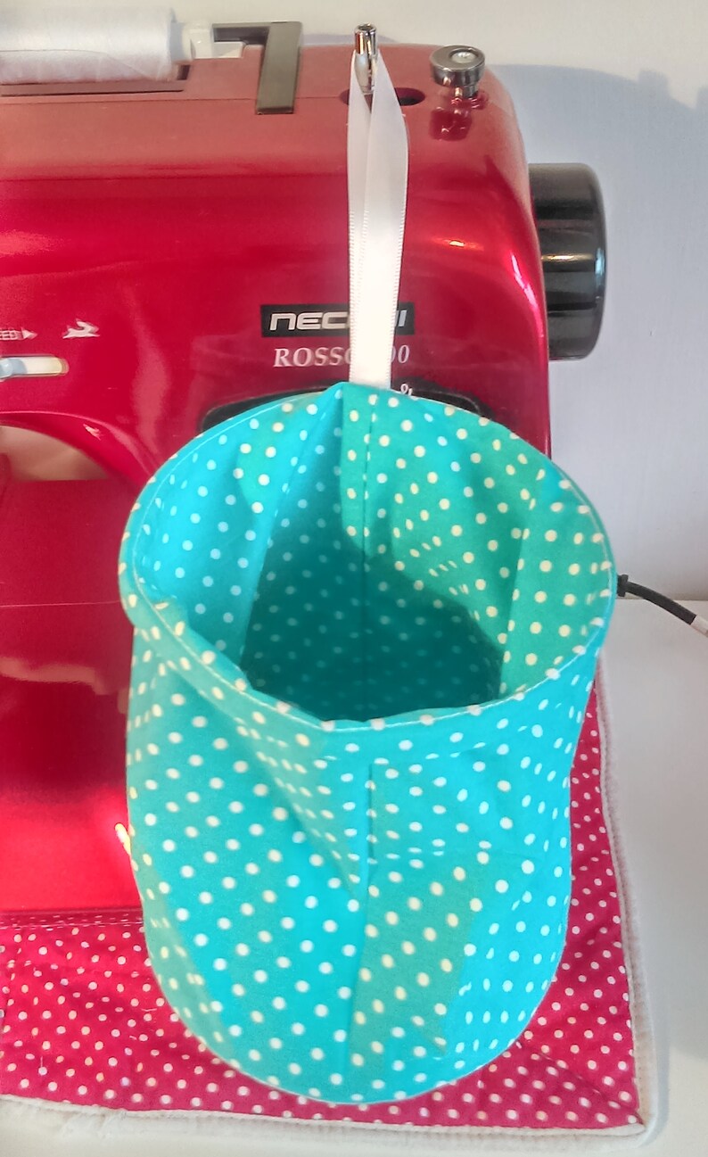 Polka Dot Collapsible Thread Catchers Sewing Gift Popup Etsy