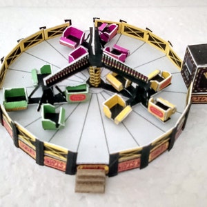 OO Scale Twister Ride Kartenmodell Kit PDF Digital Download
