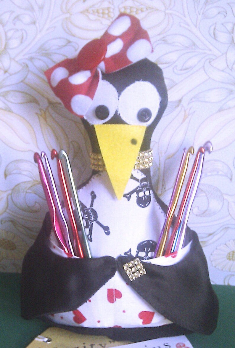 Novelty Desk Tidy/tool Tidy Quirky Penguin Desk Holder Etsy UK