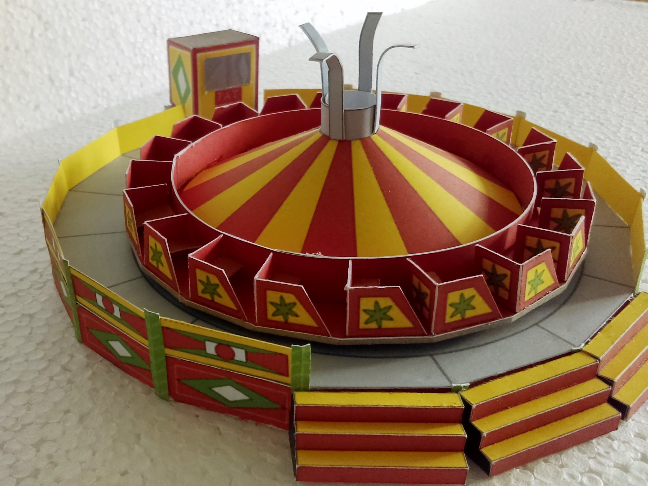 OO Scale Satelite Ride Card Model Kit PDF Digital Download - Etsy