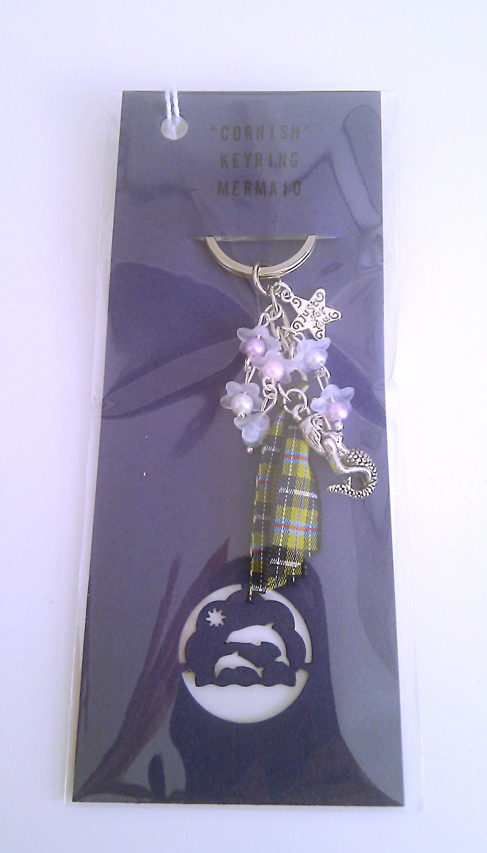 Cornish Mermaid Keyrings Mermaids Lucky Treasure Keyring Etsy UK