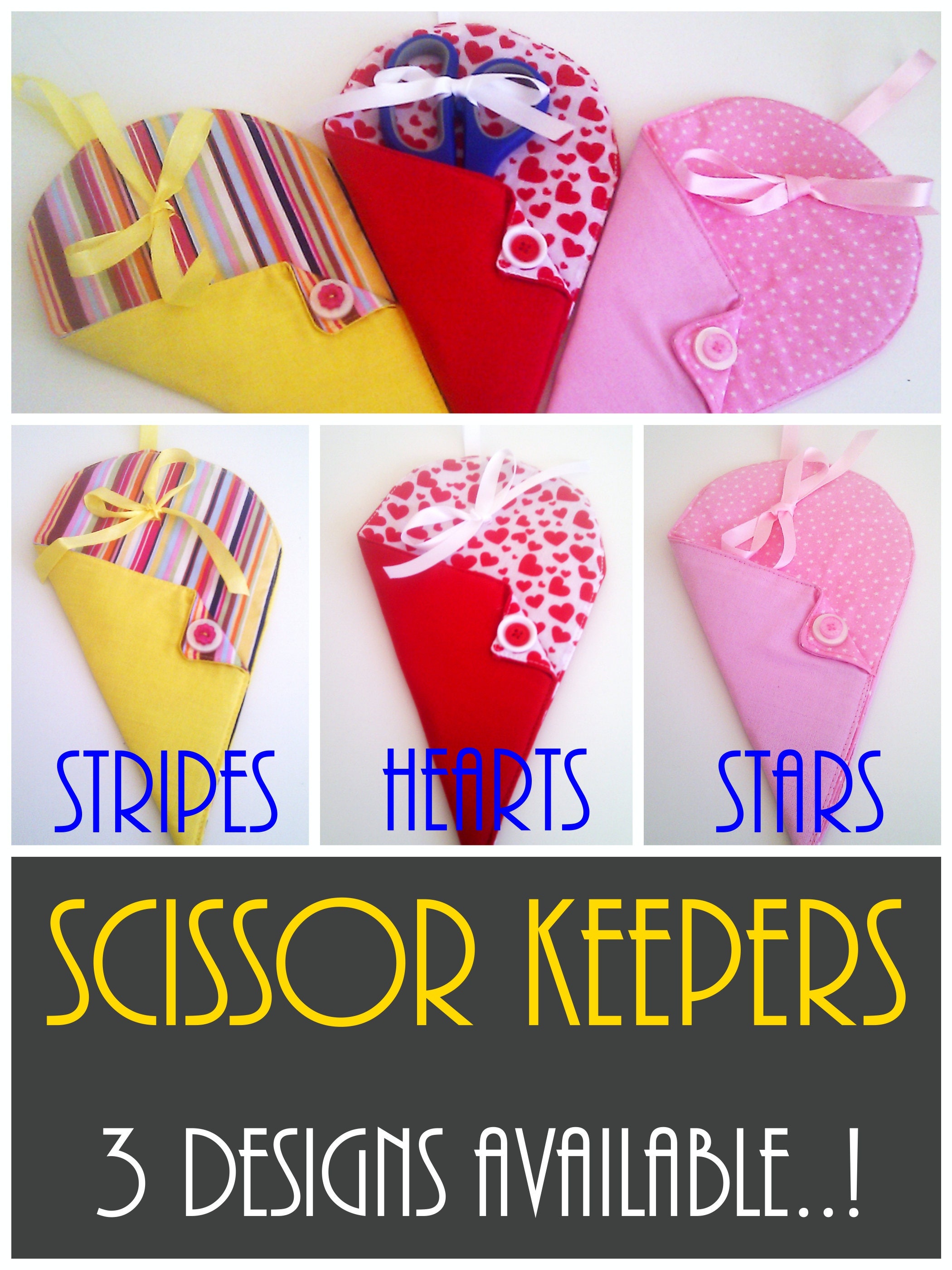 Novelty Scissor Keepers Hanging Scissor Keeper Scissor Etsy UK