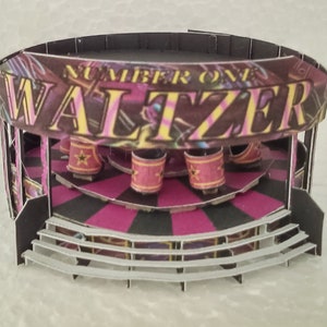 OO-Skala Walzer Fahrt Karte Model Kit PDF Digital Download