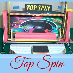 OO Maßstab Top Spin Kirmes Fahrkarte Modell Kit PDF Digital Download Kirmes