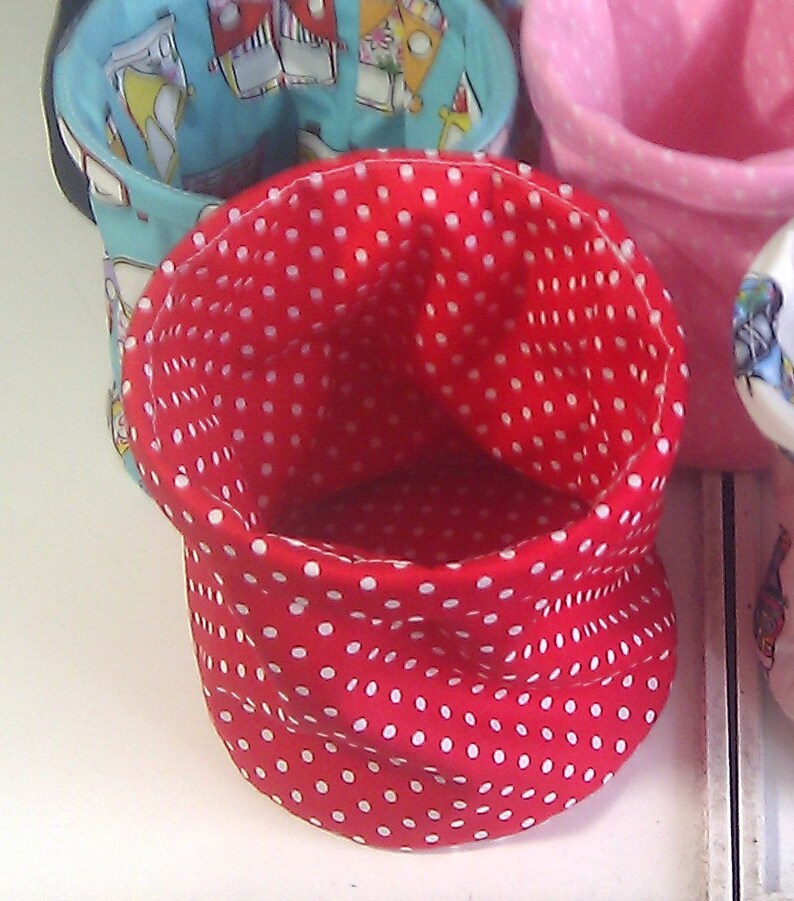 Polka Dot Collapsible Thread Catchers Sewing Gift Pop-up - Etsy