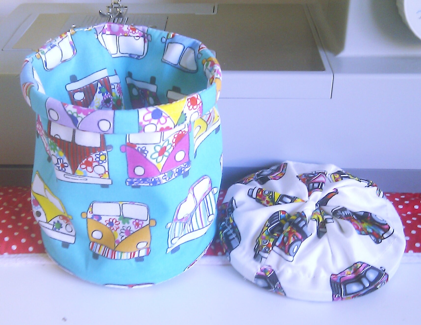 Collapsible Thread/scrap Catcher Sewing Gift Campervan Etsy